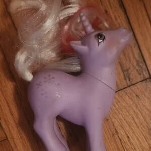 Vintage G1 My Little Pony MLP POWDER Unicorn